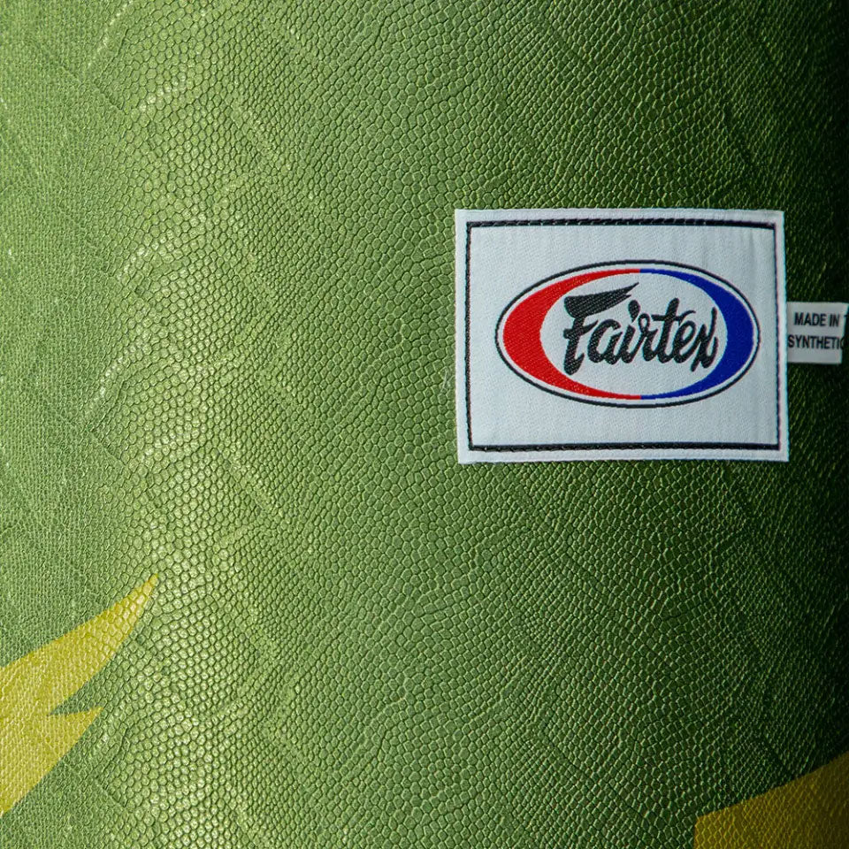 Saco Fairtex HB6 Python Print Verde 40 kg 180 cm Cheio - Image 9