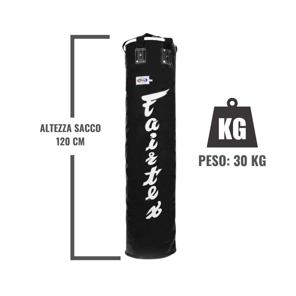 Saco Fairtex HB5 30 kg 120 cm Vazio - Image 5