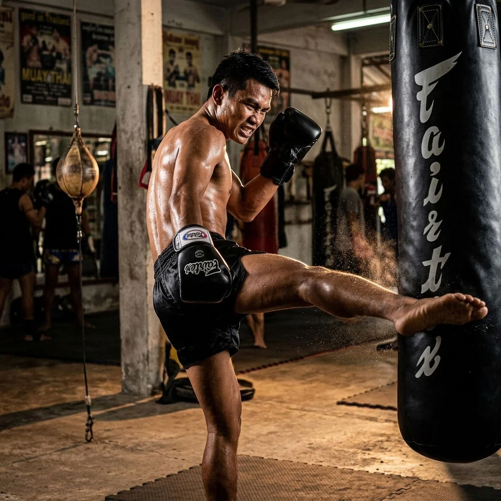 Saco Fairtex HB5 Preto 30 kg 120 cm Cheio - Image 5