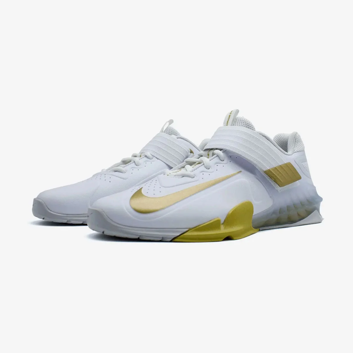 Sapatos de treino Nike Savaleos Branco-dourado
