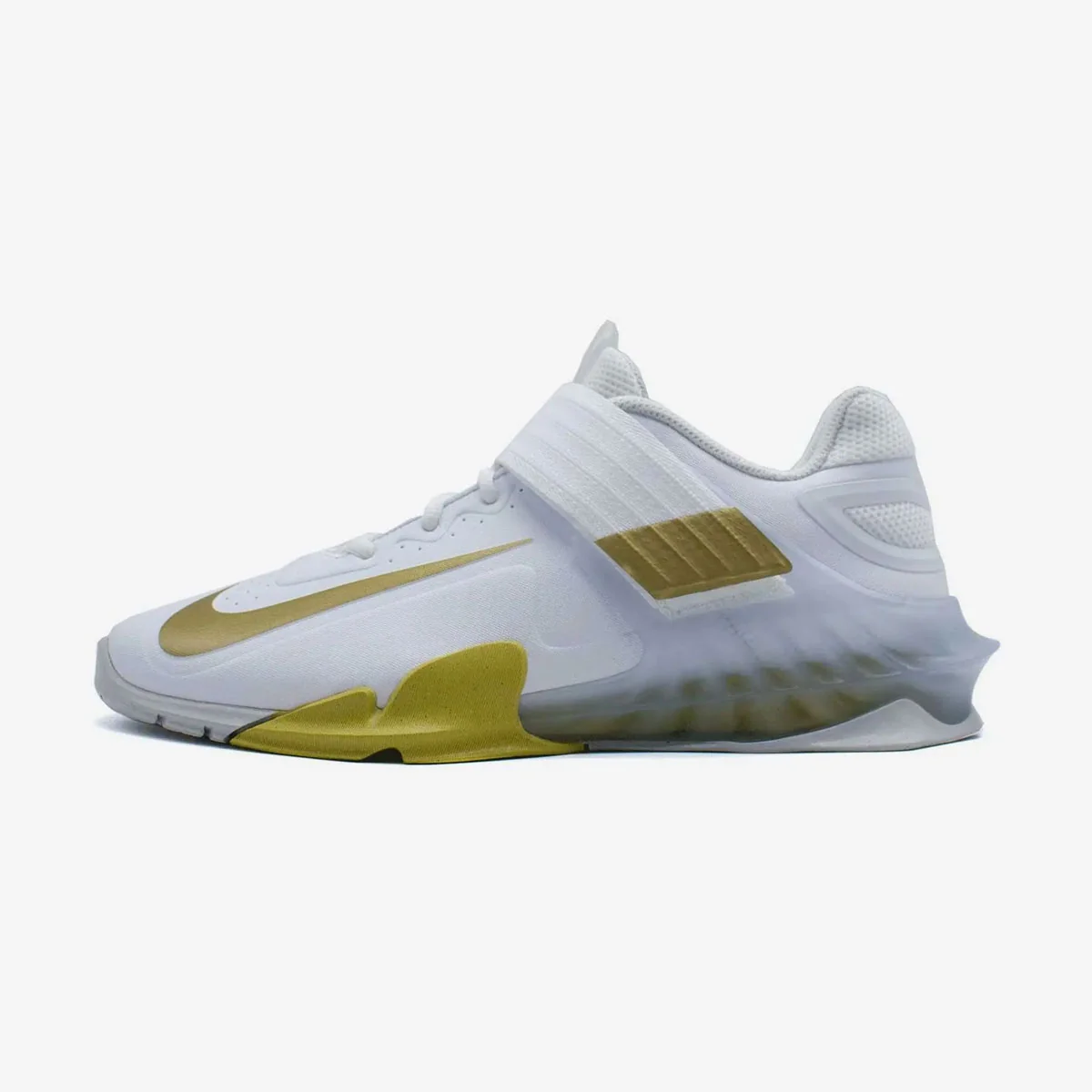 Sapatos de treino Nike Savaleos Branco-dourado - Image 4
