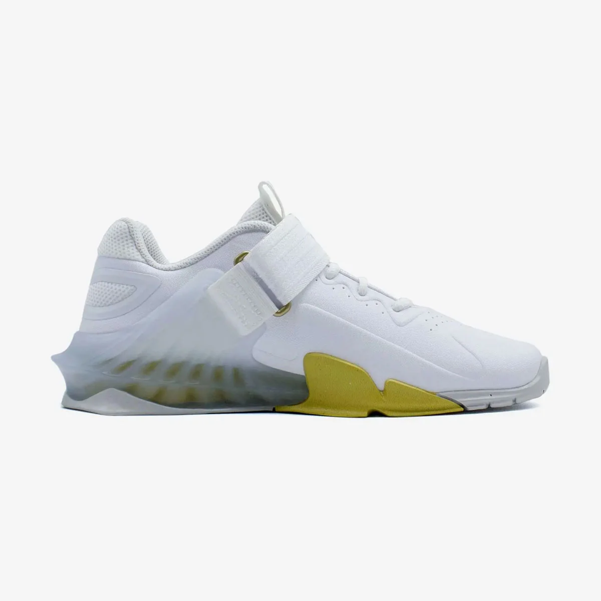 Sapatos de treino Nike Savaleos Branco-dourado - Image 5