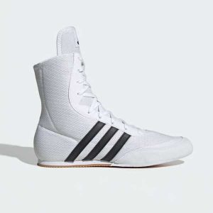 Sapatos de Boxe Adidas Box Hog 2 Preto-e-branco
