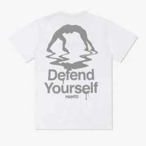 T-shirt Manto Drip branco