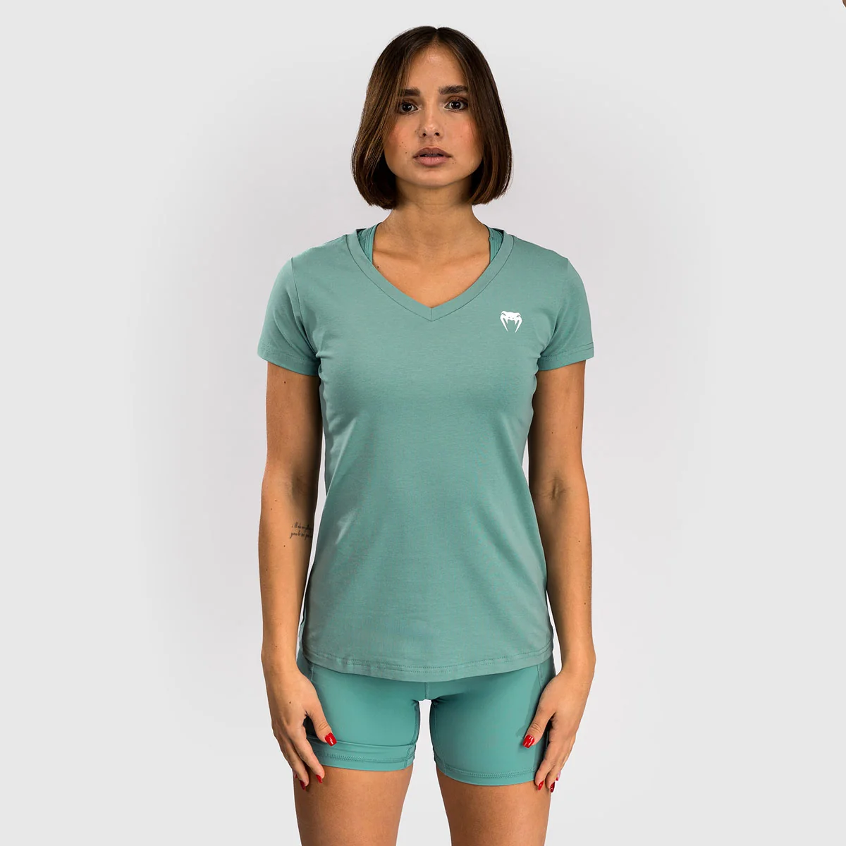 T-shirt Mulher Venum Essential Verde água - Image 3
