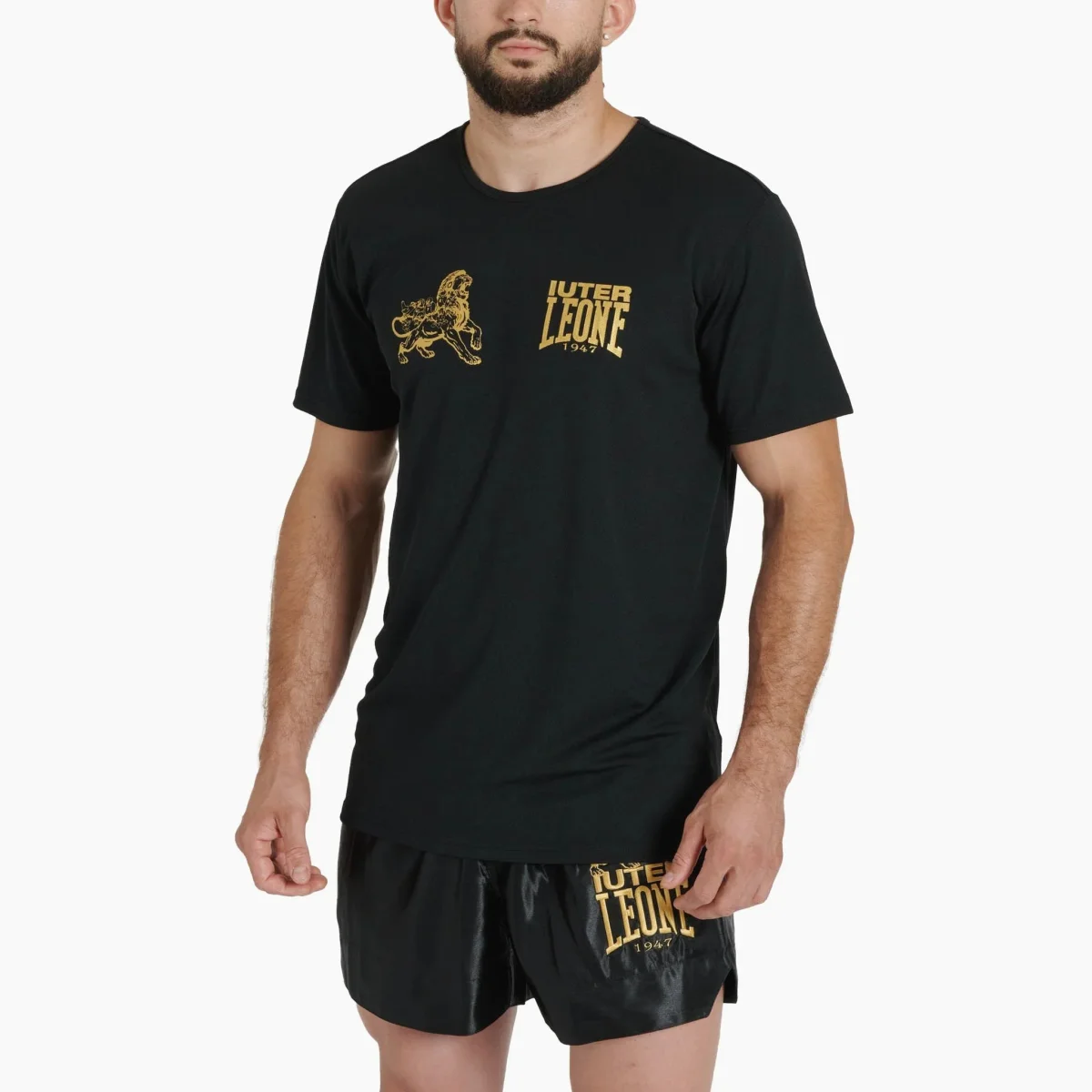 T-shirt técnica Leone IUTER AB03IU Preto - Image 2