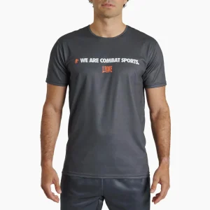 T-shirt técnica Leone Logo Wacs ABX126 Cinzento