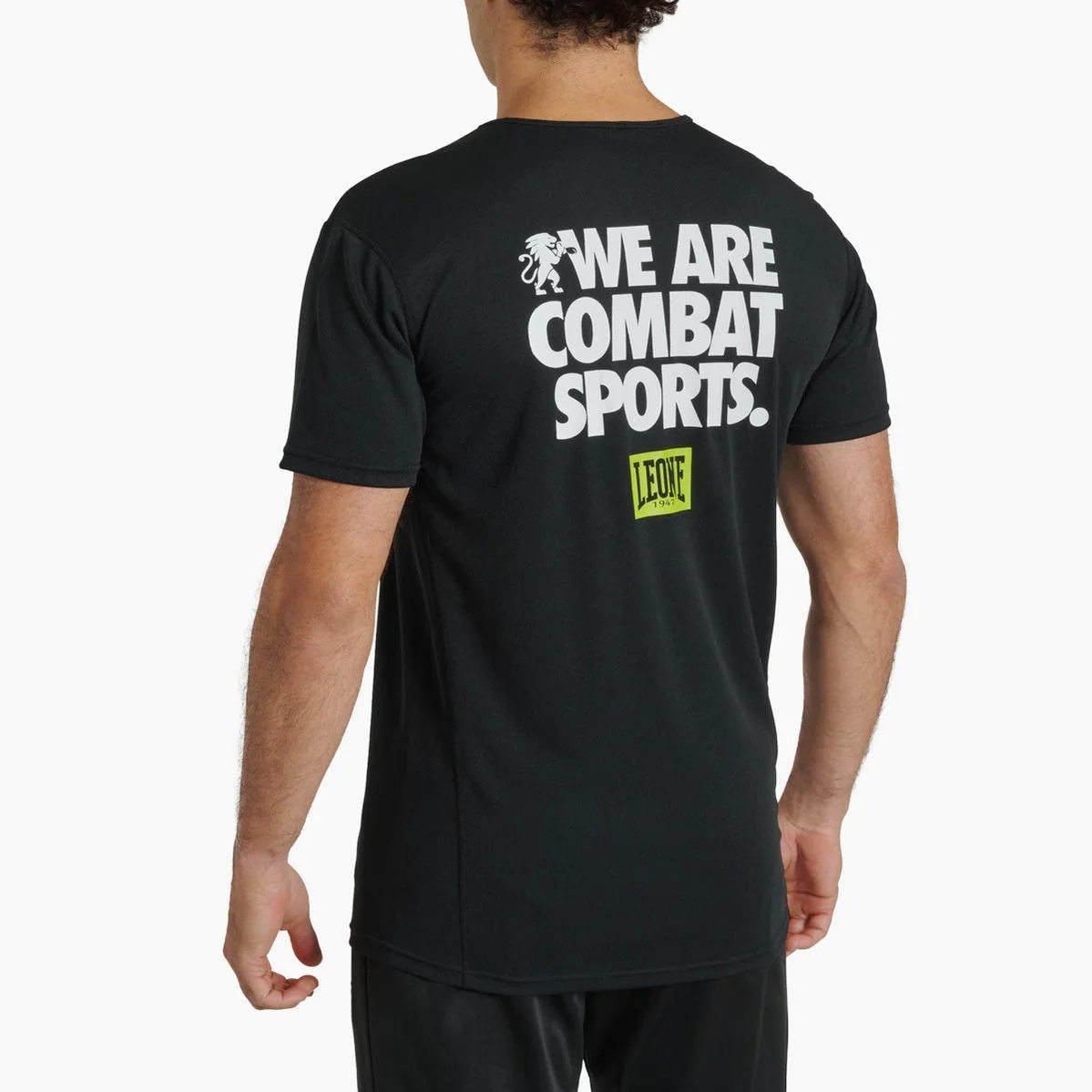 T-shirt técnica Leone Logo Wacs ABX126 Preto - Image 3