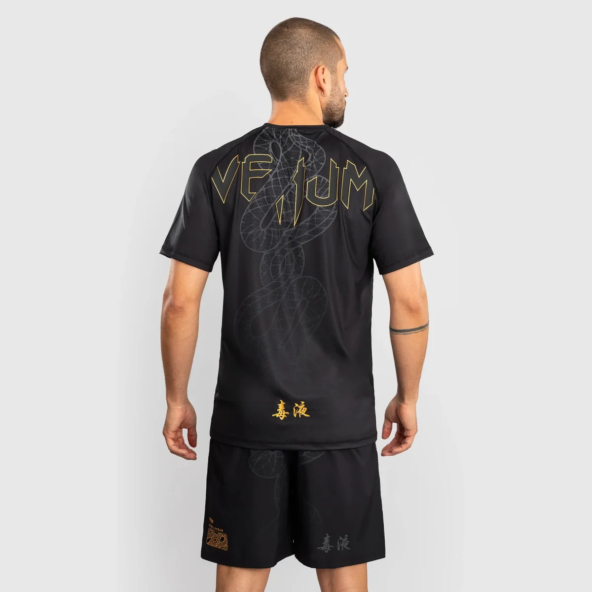 T-shirt Venum Serpenti Dry Tech Preto - Image 4