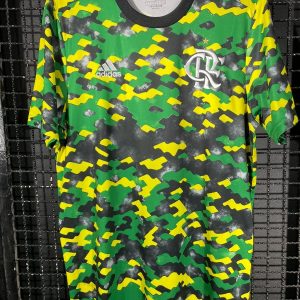 Camisa Flamengo Adidas 2021 pré-jogo