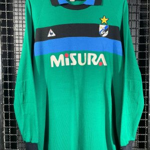 Camisa Inter de Milão Le Coq Sportif 1986 goleiro mangas longas