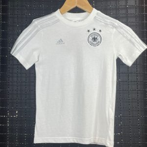 Camisa Alemanha Adidas infantil branca