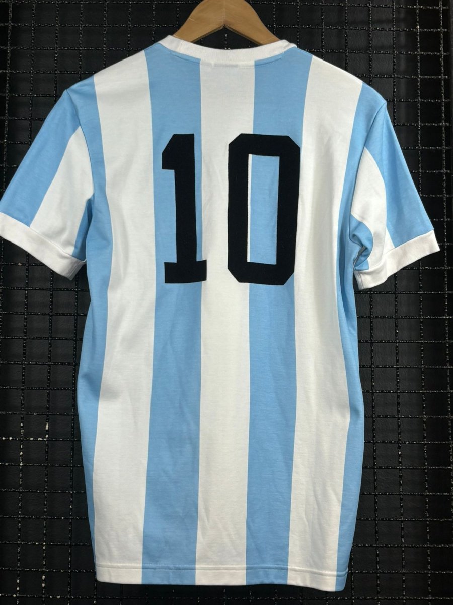 Camisa Argentina Adidas Originals 1986 Retrô Mario Kempes - Image 3