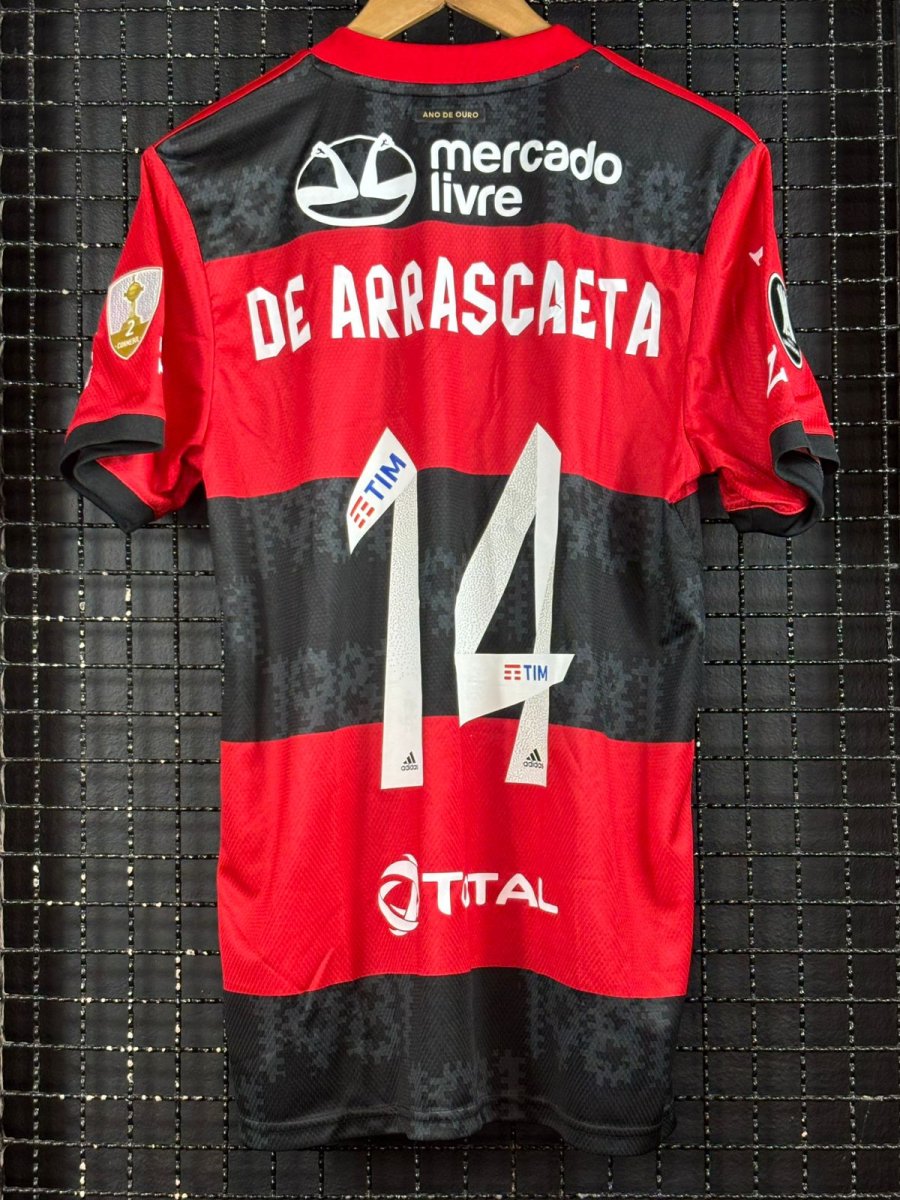 Camisa Flamengo Adidas 2021 Libertadores da América De Arrascaeta - Image 3