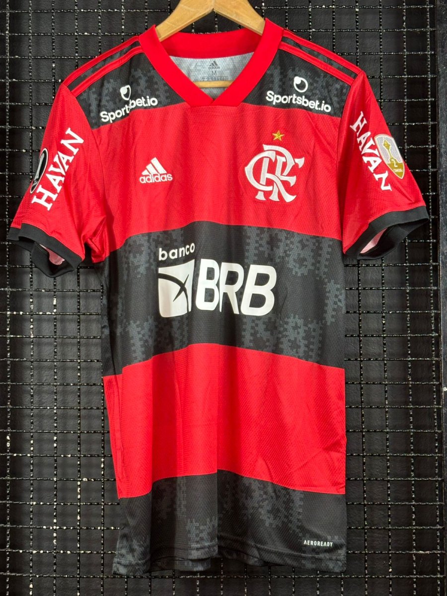 Camisa Flamengo Adidas 2021 Libertadores da América De Arrascaeta - Image 2