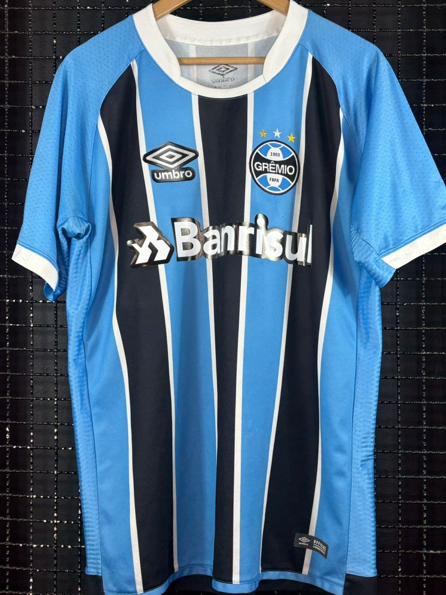 Camisa Grêmio Umbro 2017 Douglas tricolor - Image 2