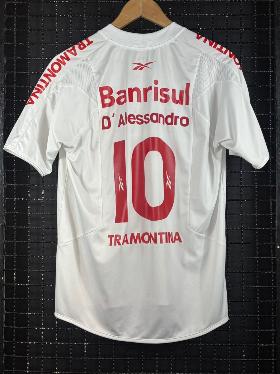 Camisa Internacional Reebok 2009 Dalessandro centenário branca - Image 3