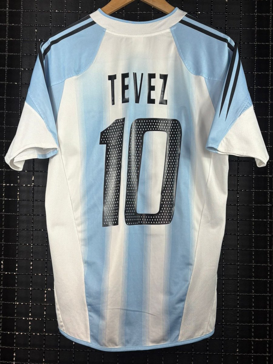 Camisa Argentina Adidas 2004 Tevez - Image 3