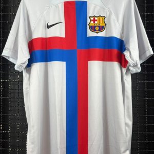 Camisa Barcelona Nike 2022 terceiro uniforme Raphinha