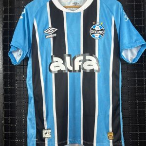 Camisa Grêmio Umbro 2025 Arthur autografada tricolor