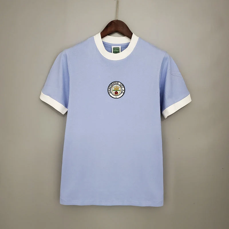 Camisola Manchester City Retrô 1972 - Azul - Image 2