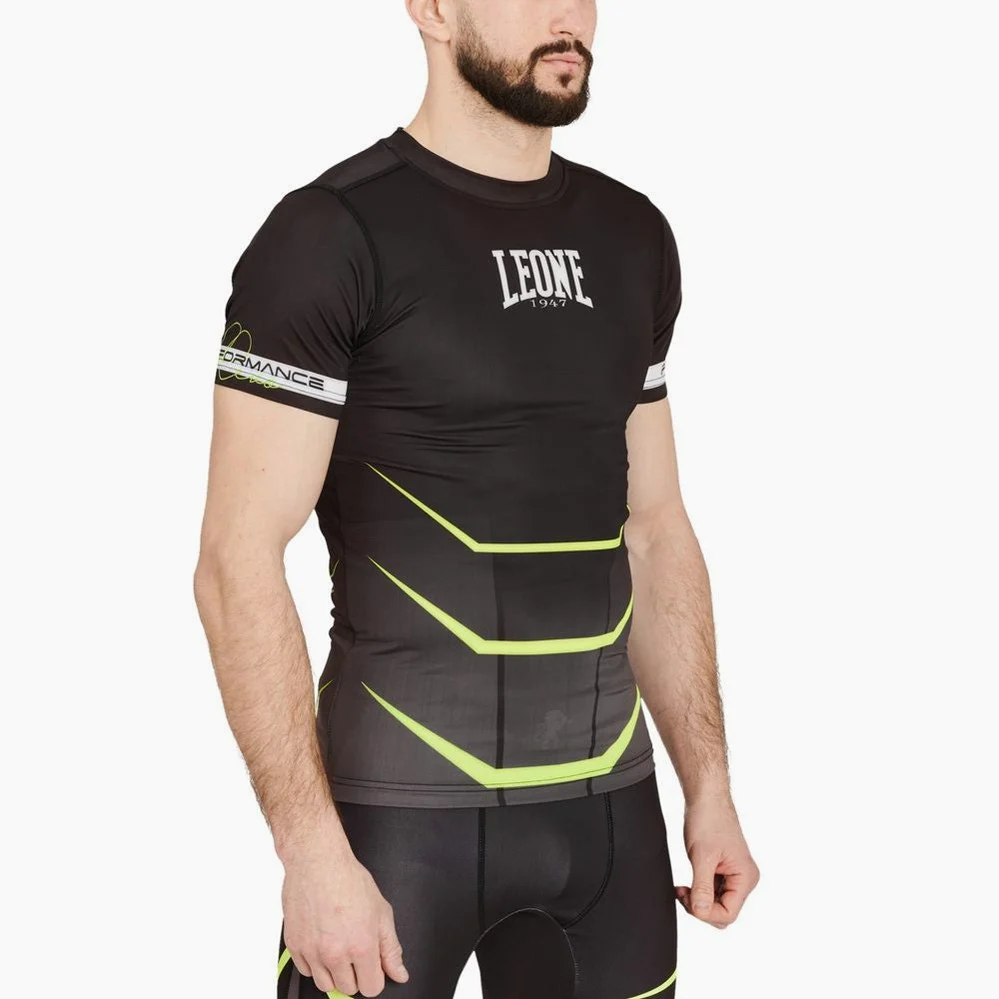 Rashguard de compressão Leone Revo Fluo AB927F - Image 4
