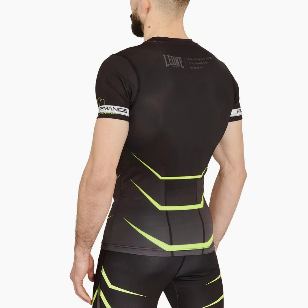 Rashguard de compressão Leone Revo Fluo AB927F - Image 8