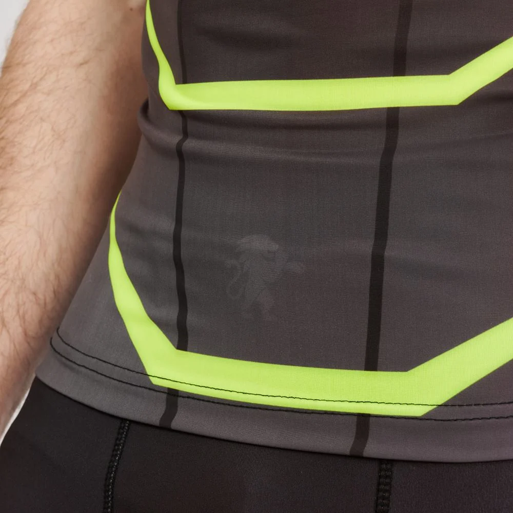 Rashguard de compressão Leone Revo Fluo AB927F - Image 7